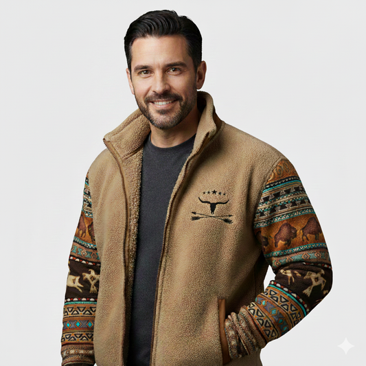 INDIAN | ABRIGO ESTAMPADO