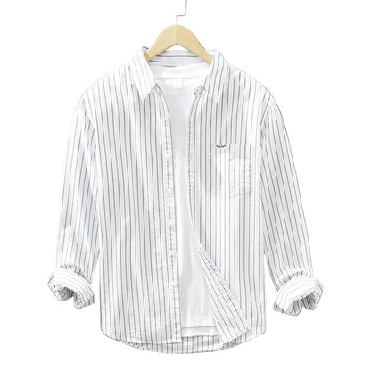 Héctor | Camisa de rayas con elegancia versátil