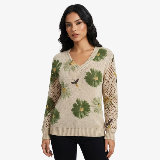 FLORES™ | JERSEY ESTAMPADO