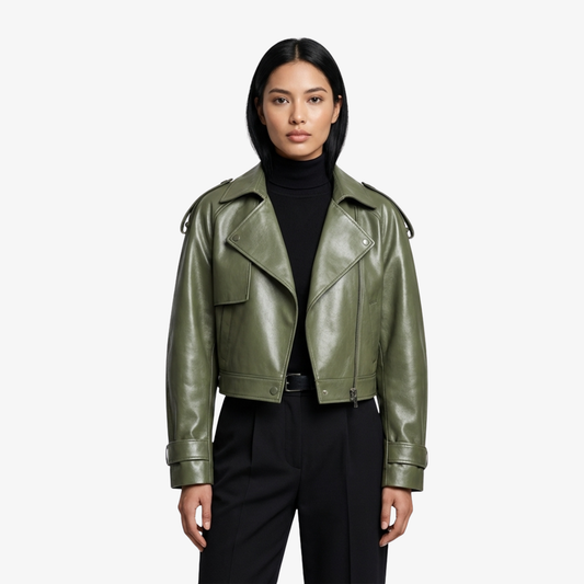 MILITARY™ | ABRIGO DE CUERO