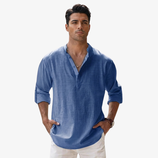 LINO | CAMISA CUELLO ALTO