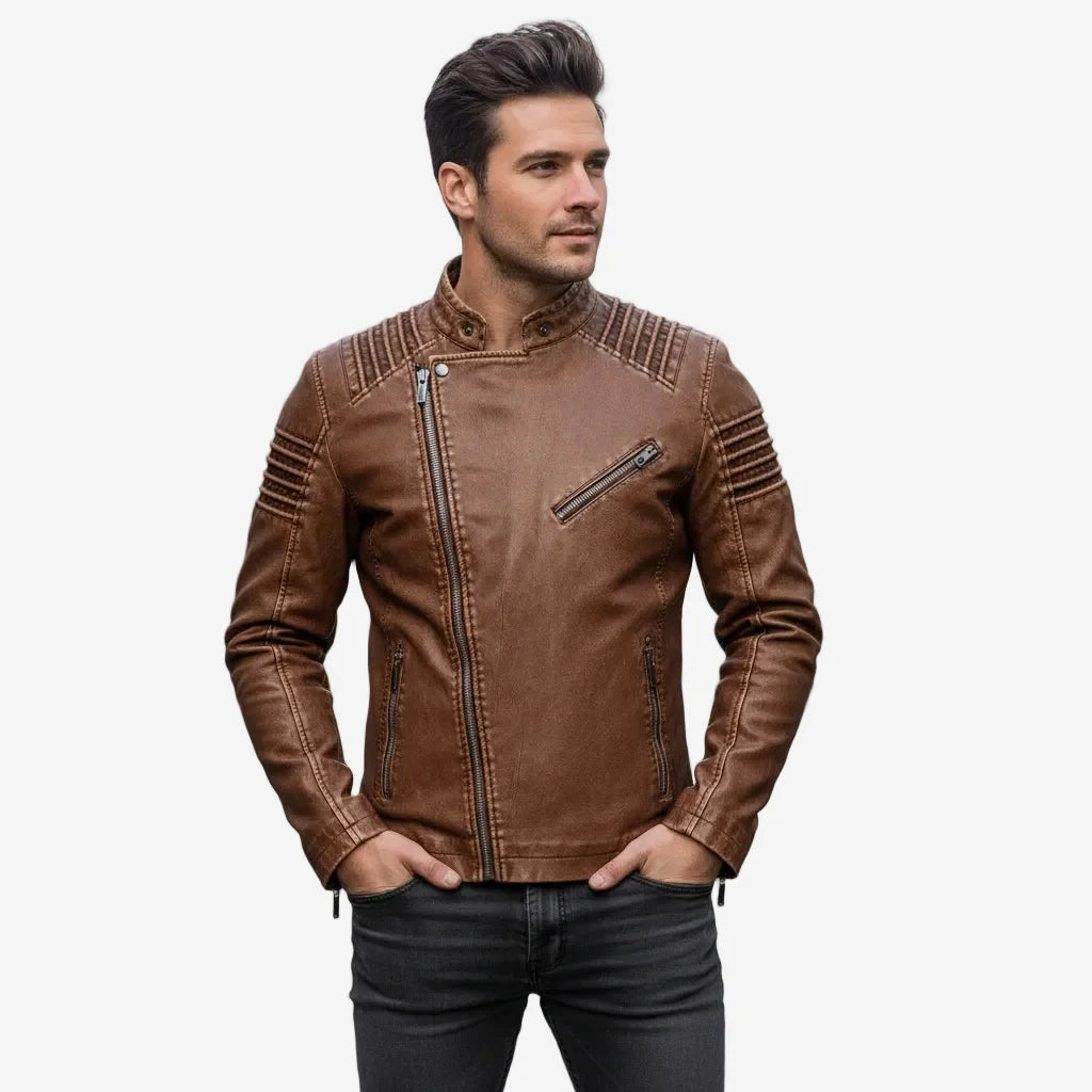 TURQUEY | ABRIGO DE CUERO