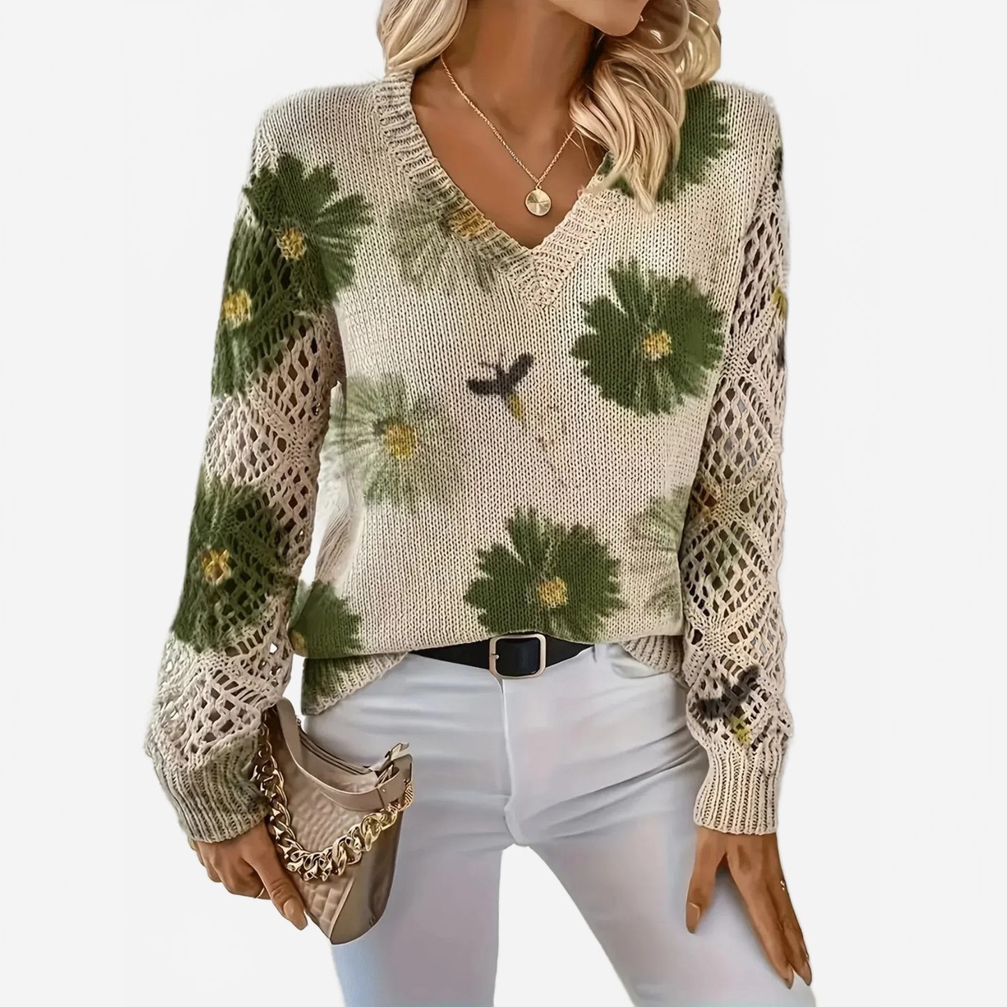 FLORES™ | JERSEY ESTAMPADO